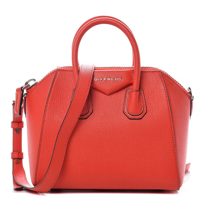 Givenchy Sugar Goatskin Mini Antigona Pop Red 1 of 9