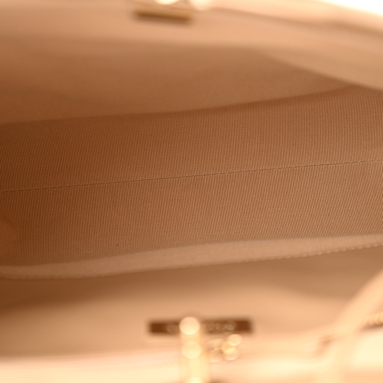 Chanel Shiny Lambskin Quilted 31 Shopping Bag Beige 5 of 10