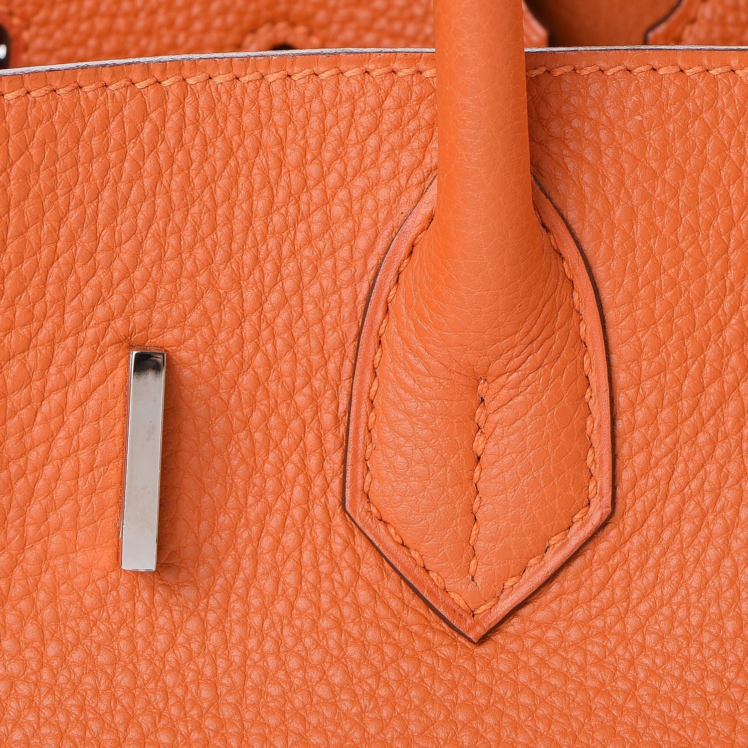 Hermes Togo Birkin 30 Orange 27 of 37