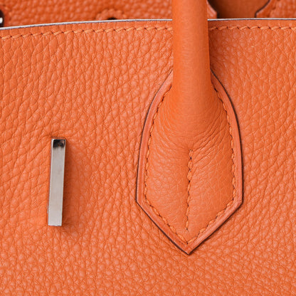 Hermes Togo Birkin 30 Orange 27 of 37