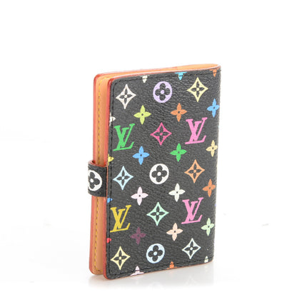 Louis Vuitton Monogram Multicolor Carnet de Bal Mini Agenda Cover Black 3 of 7
