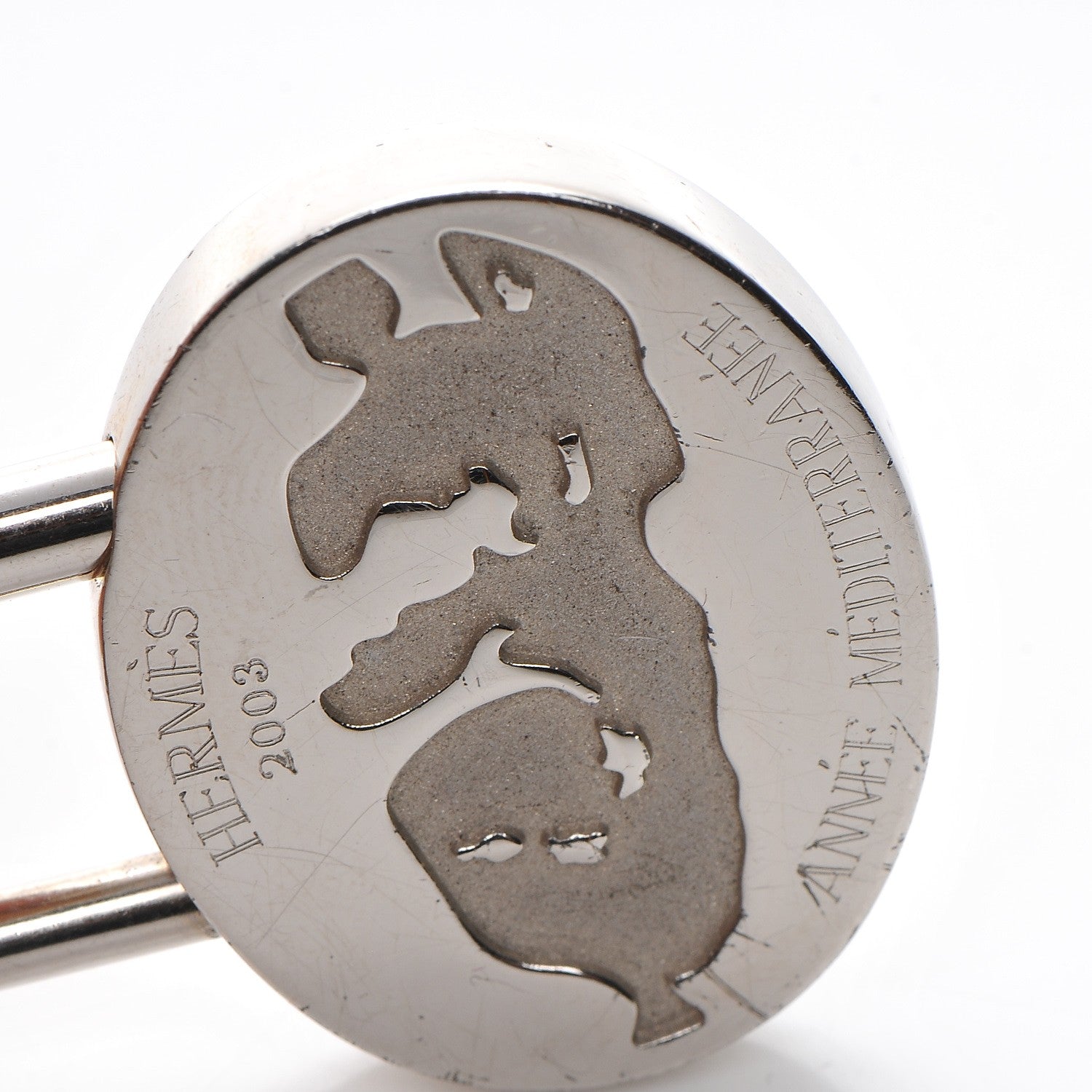 Hermes Palladium Annee Mediterranee Cadena Lock 4 of 4