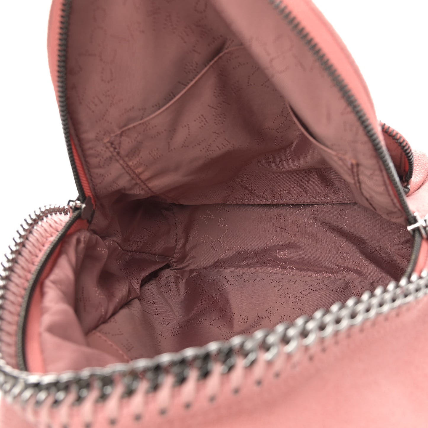 Shaggy Deer Mini Falabella Backpack Pink