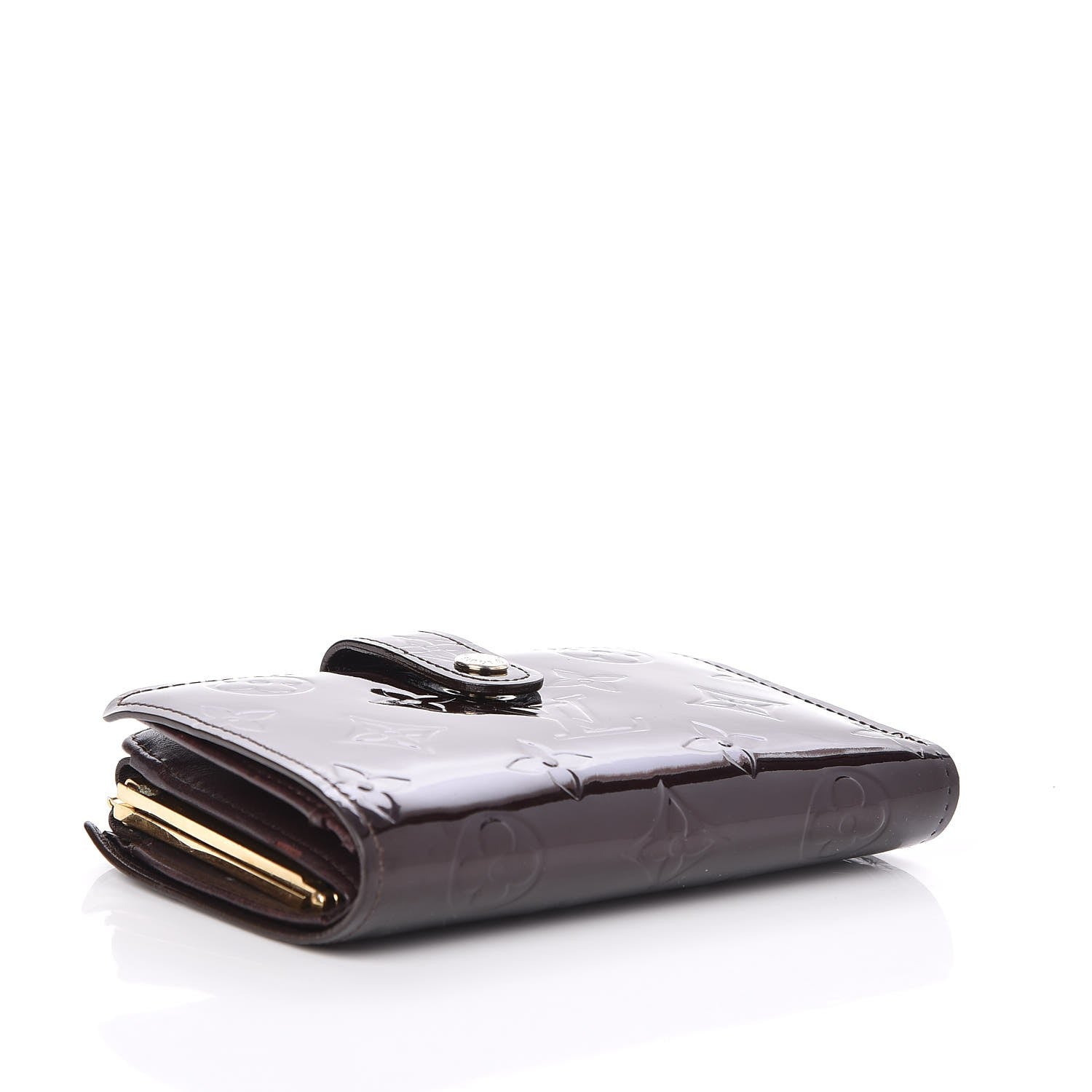 Louis Vuitton Vernis French Purse Wallet Amarante 4 of 8