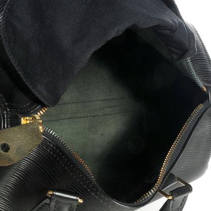 Louis Vuitton Epi Speedy 25 Black 7 of 8
