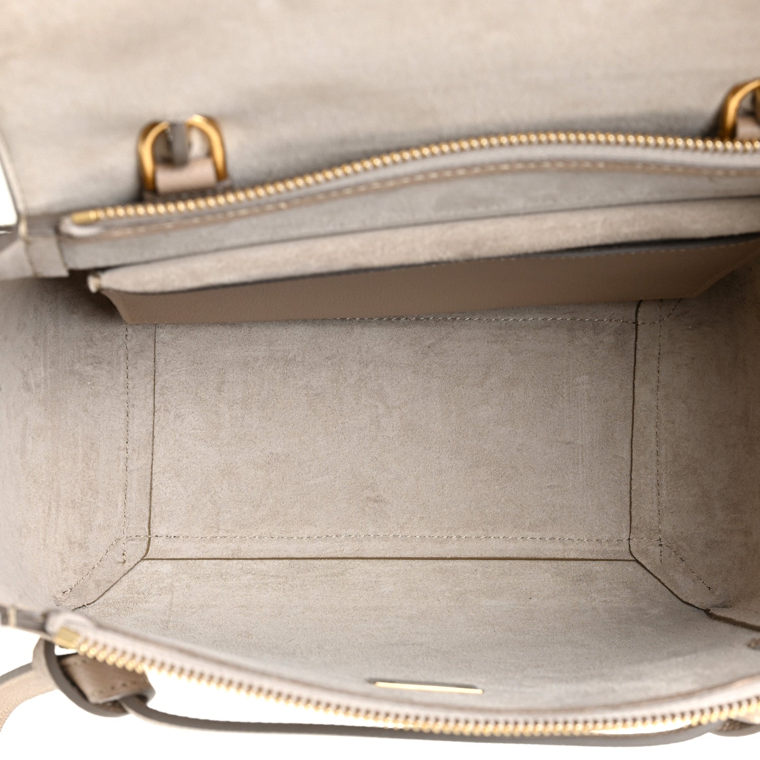 Celine Grained Calfskin Micro Belt Bag Light Taupe 5 of 15