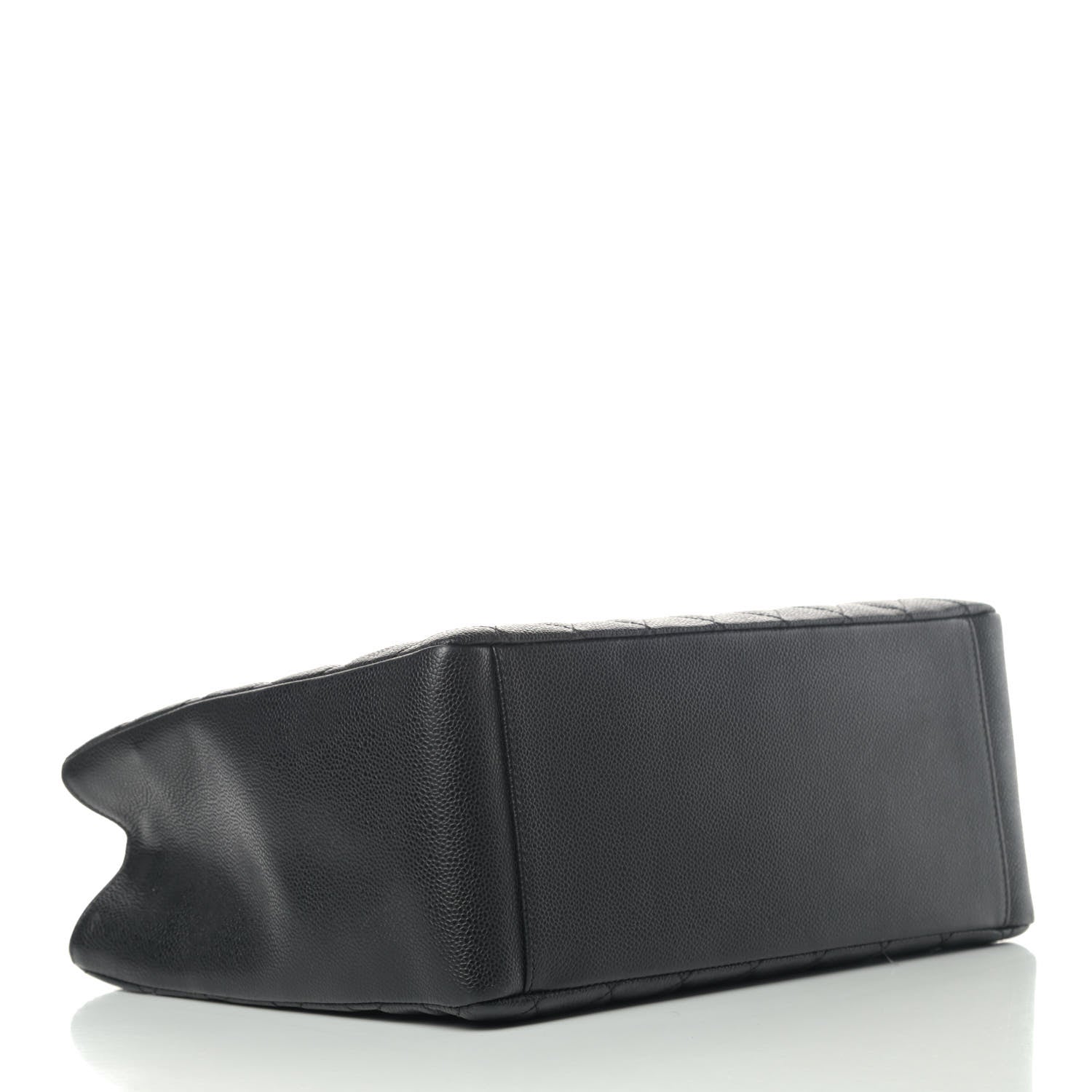 Chanel Caviar Quilted Grand Shopping Tote GST Black 3 of 5