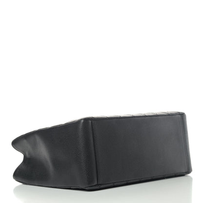 Chanel Caviar Quilted Grand Shopping Tote GST Black 3 of 5