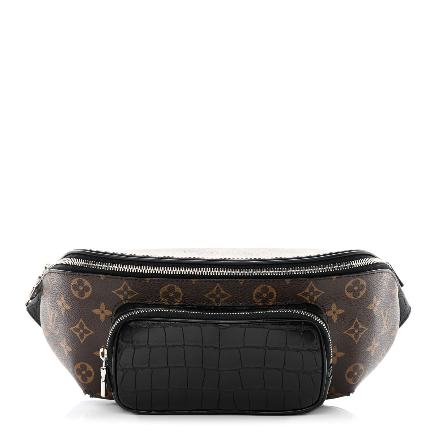 Louis Vuitton Monogram Crocodile Bumbag Black 1 of 11