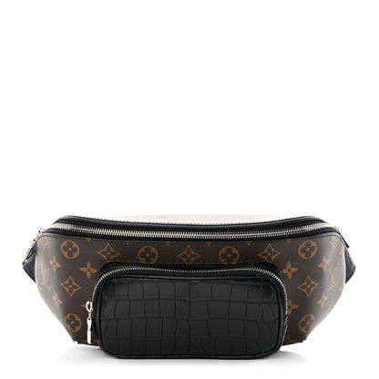 Louis Vuitton Monogram Crocodile Bumbag Black 1 of 11