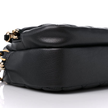 Chanel Calfskin Quilted Day Trips Camera Case Black 9 of 11