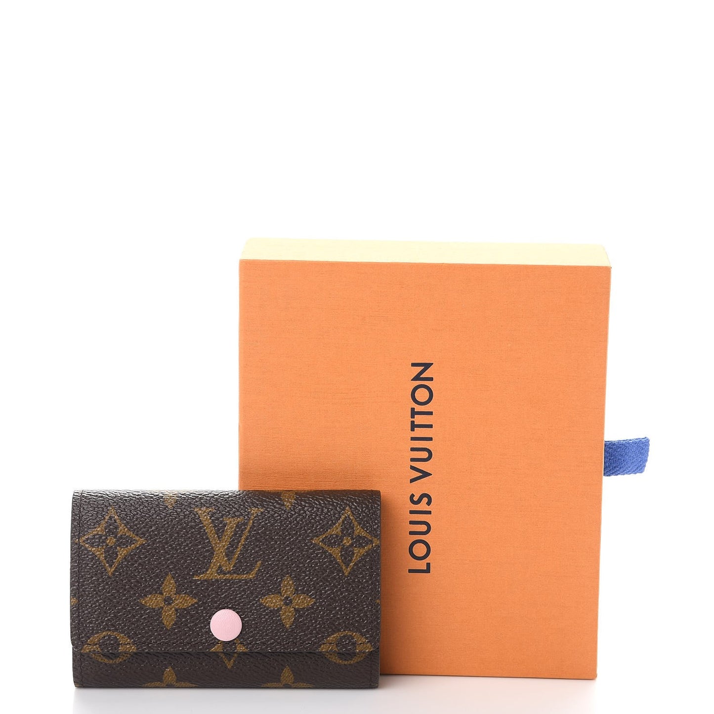 Monogram Multicles 6 Key Holder Rose Ballerine