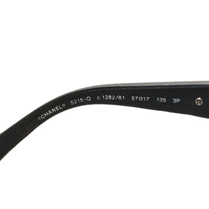 Chanel Acetate Lambskin CC Chain Sunglasses 5215-Q Brown 5 of 7