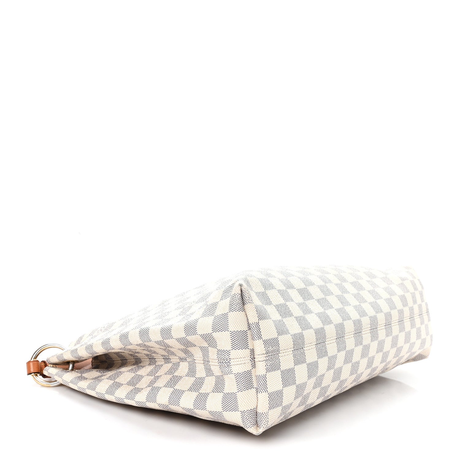 Louis Vuitton Damier Azur Graceful MM Rose Ballerine 4 of 10