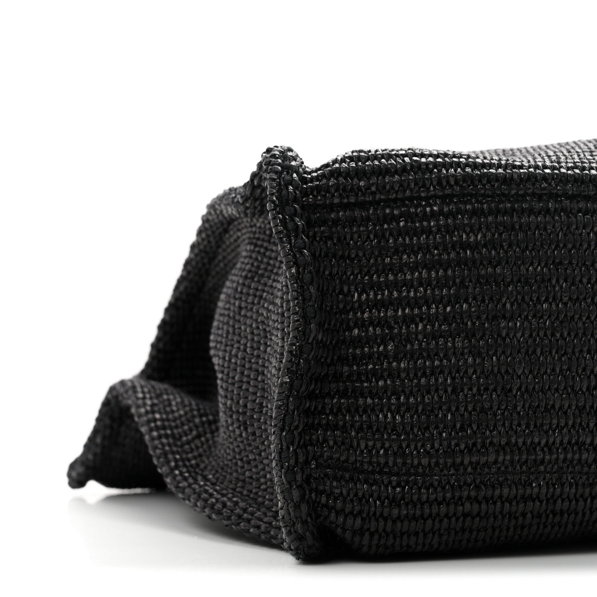 Raffia Medium G Tote Black