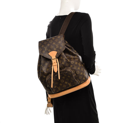 Louis Vuitton Monogram Montsouris GM Backpack 2 of 11