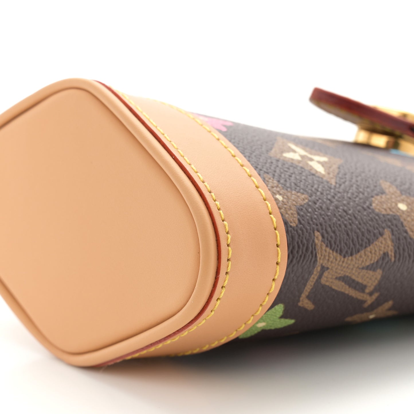 X TYLER THE CREATOR Monogram Craggy Envelope Pouch Chocolate