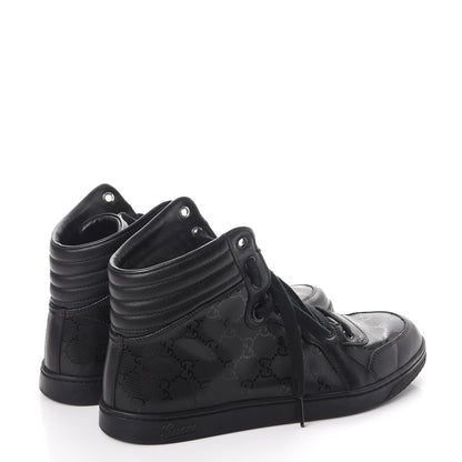 Gucci Imprime Mens Coda High Top Sneakers 7 Black 4 of 12