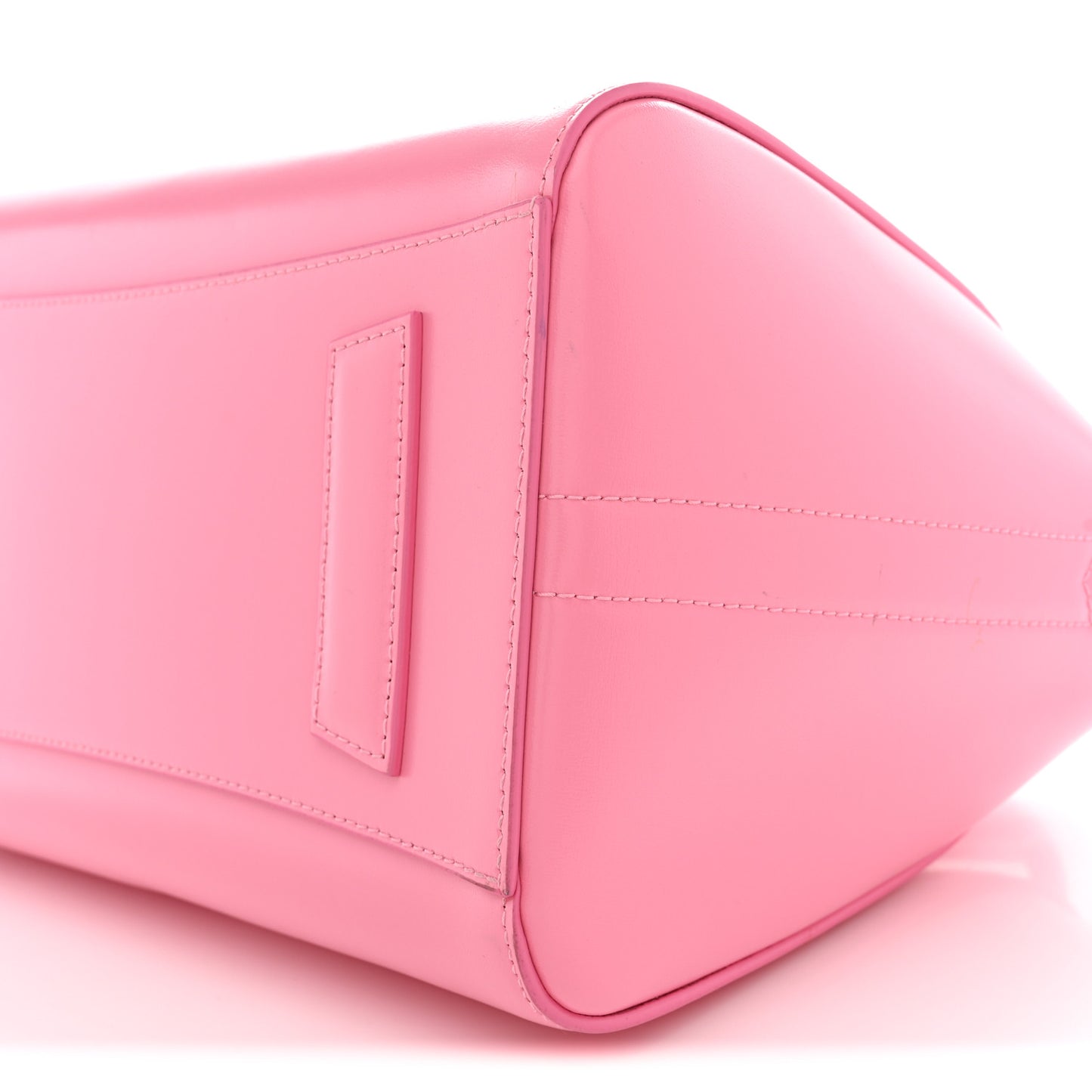Shiny Lord Calfskin Small Antigona Bright Pink