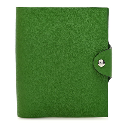 Hermes Swift Ulysse PM Notebook Cover Vert Yucca 1 of 6