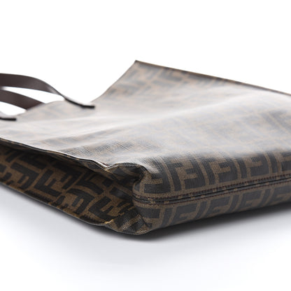 Fendi Zucca Spalmati Shopping Tote Tobacco 7 of 8