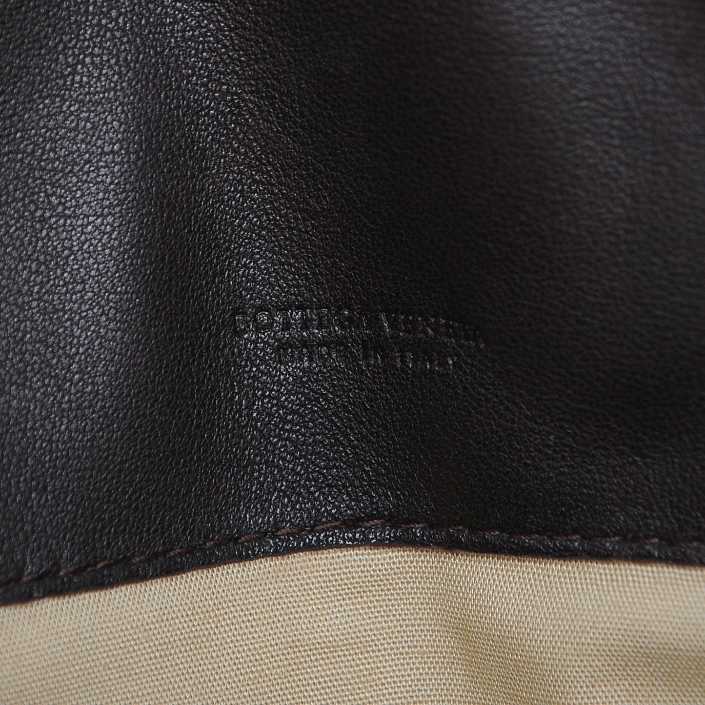 Nappa Intrecciato Cosmetic Case Ebano