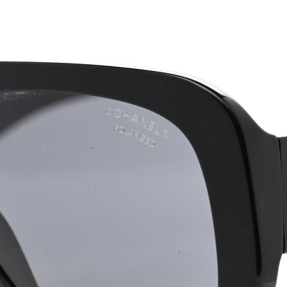 Chanel Resin Polarized Sunglasses 5423-B Black 7 of 8