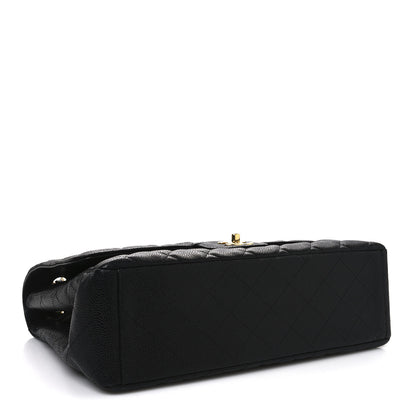 Chanel Caviar Maxi Single Flap Black 4 of 10