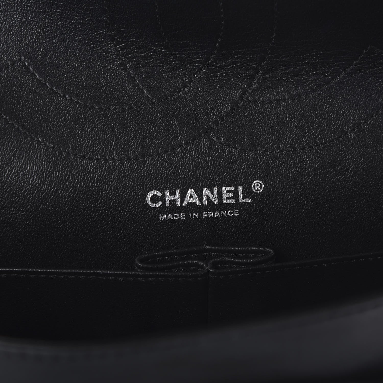 Chanel Distressed Patent Quilted 2.55 Reissue 227 Flap Black 8 of 11