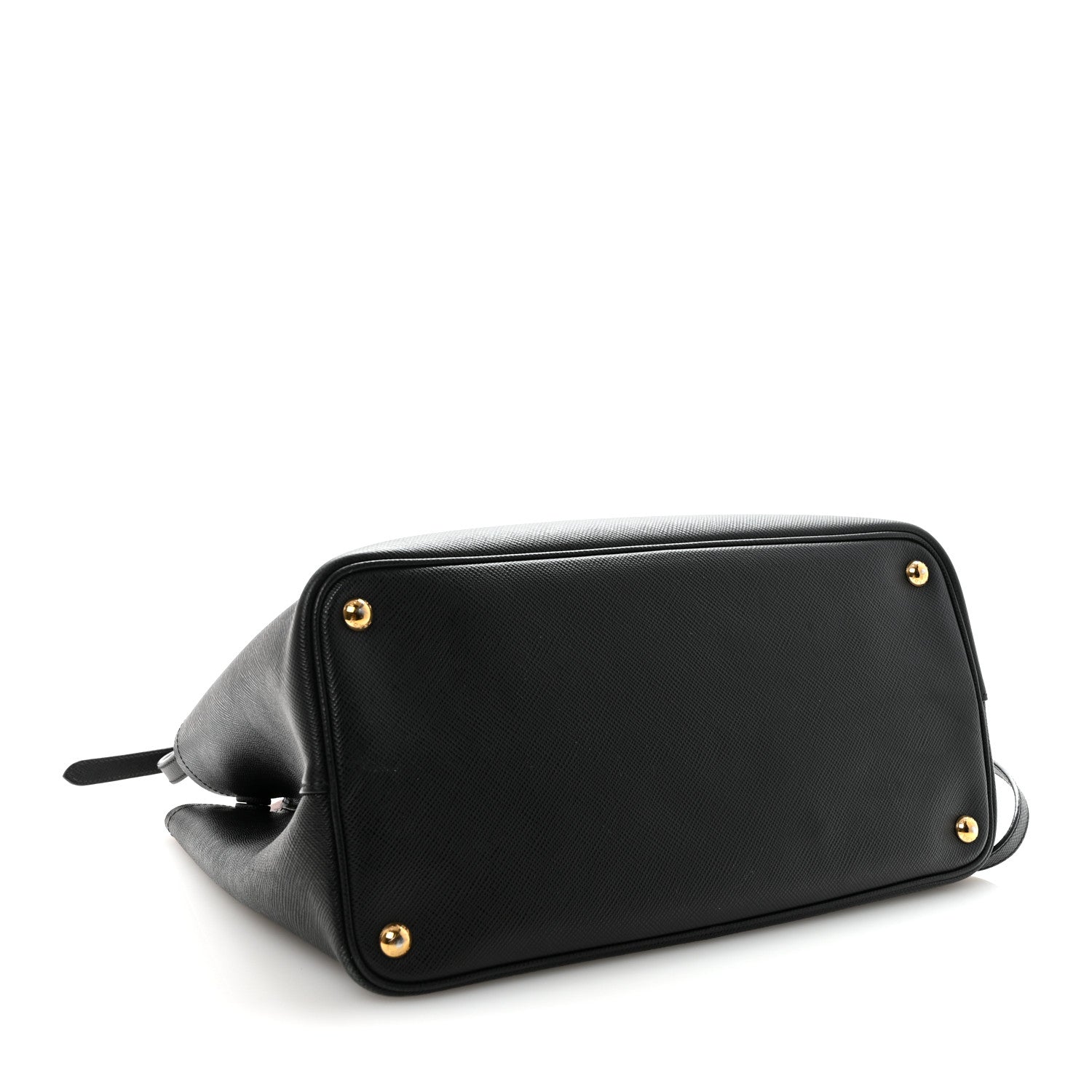 【正規品】PRADA 2BUC SAFFIANO CUIR ブラック Prada Saffiano Cuir Large Double Bag Black Mughetto 1851895