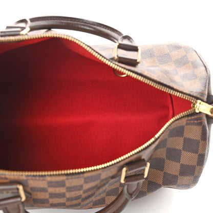 Louis Vuitton Damier Ebene Speedy 30 5 of 9