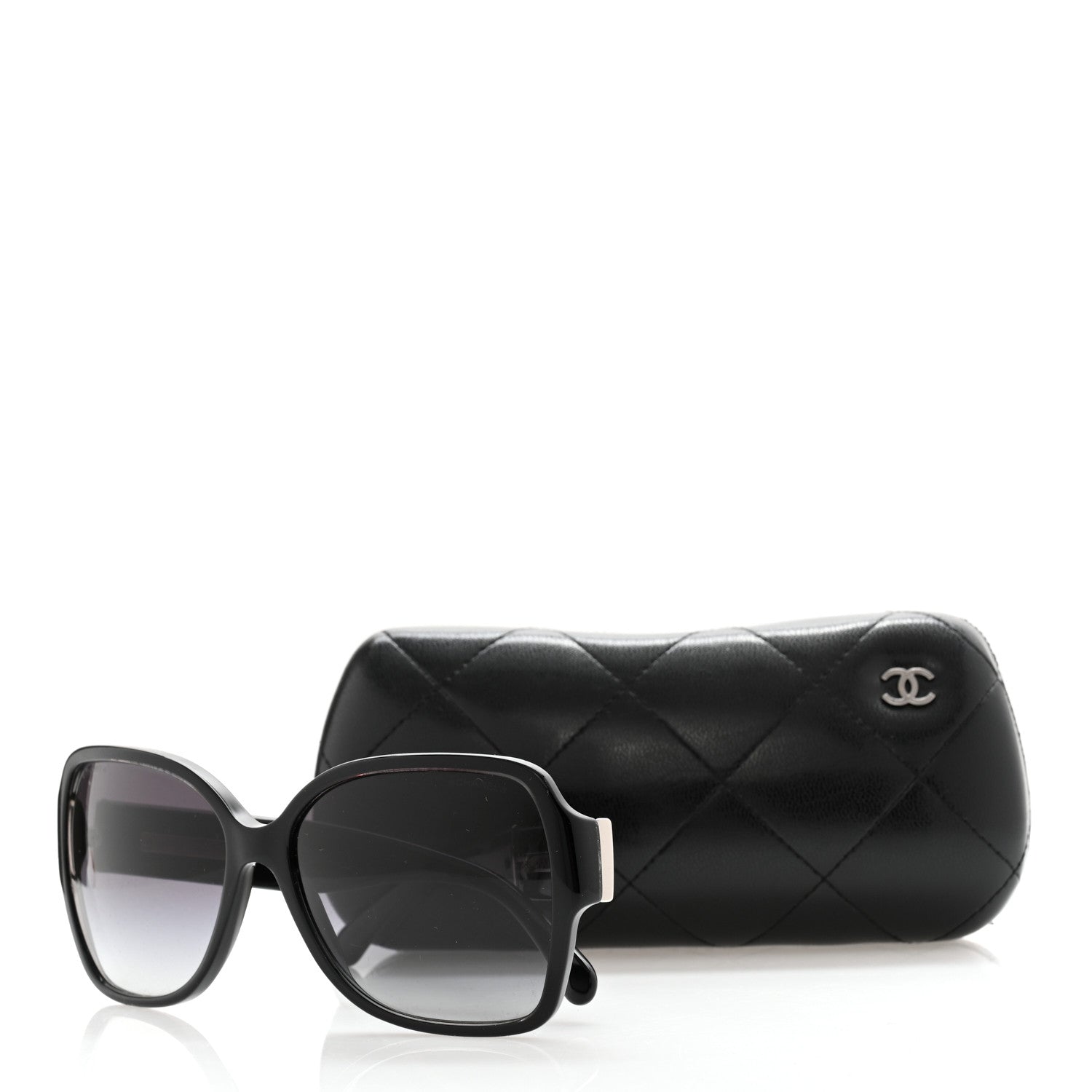 Chanel Square Summer CC Sunglasses 5230Q Black 9 of 9