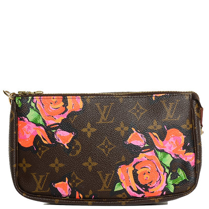 Louis Vuitton Monogram Roses Pochette Accessories 1 of 7