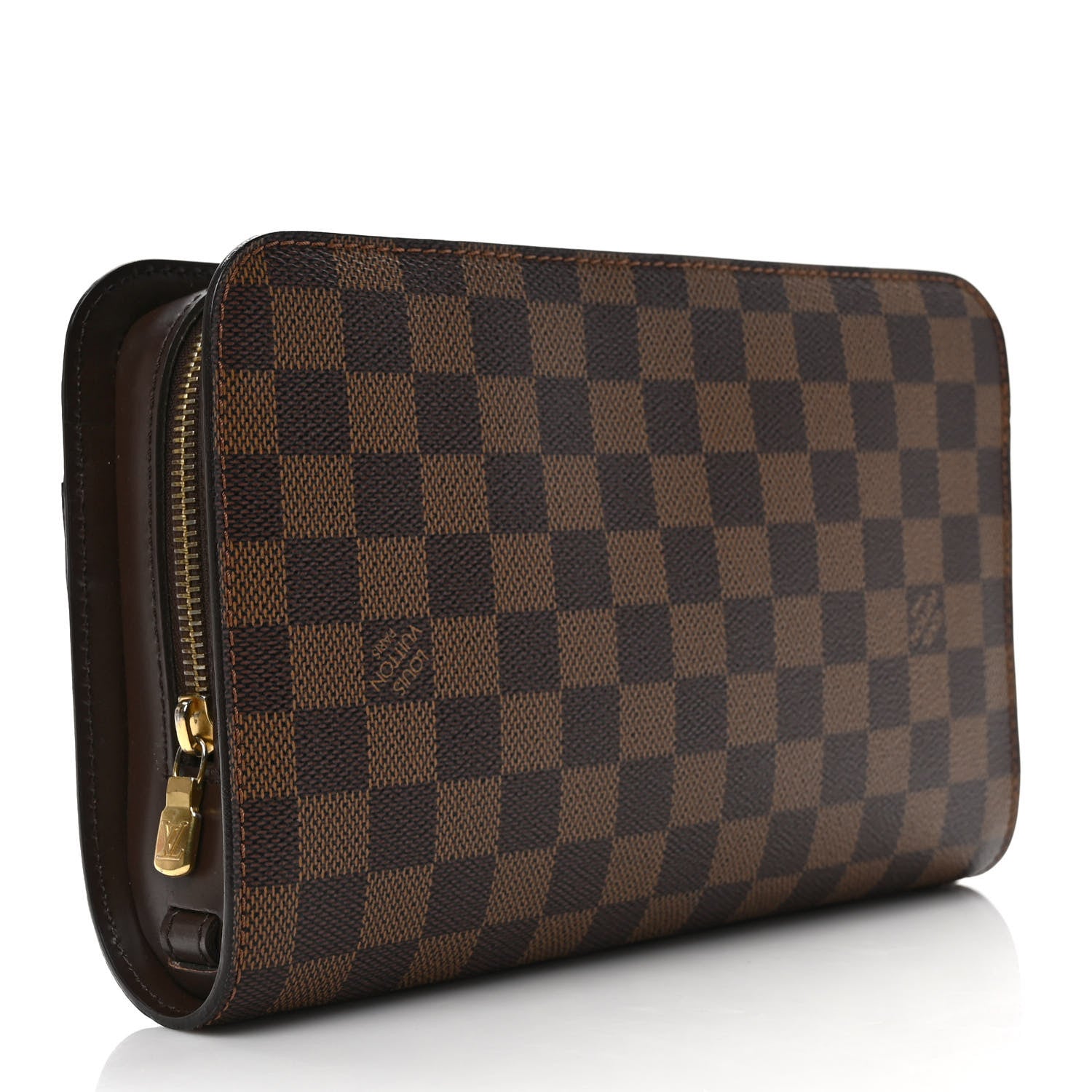 Louis Vuitton Damier Ebene Pochette Saint Louis Clutch 3 of 9