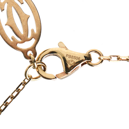Cartier 18K Yellow Gold Diamond LM D'Amour Pendant Necklace 6 of 6