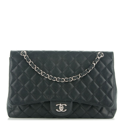 Chanel Caviar Quilted Maxi Single Flap Black 1 of 8
