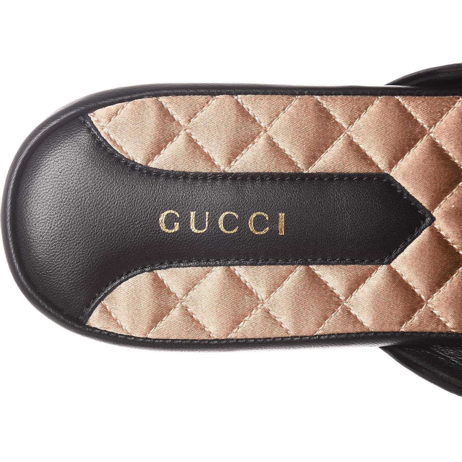 Gucci X MLB Lambskin NY Yankees Embroidered Womens GG Slippers 41 Black 7 of 9