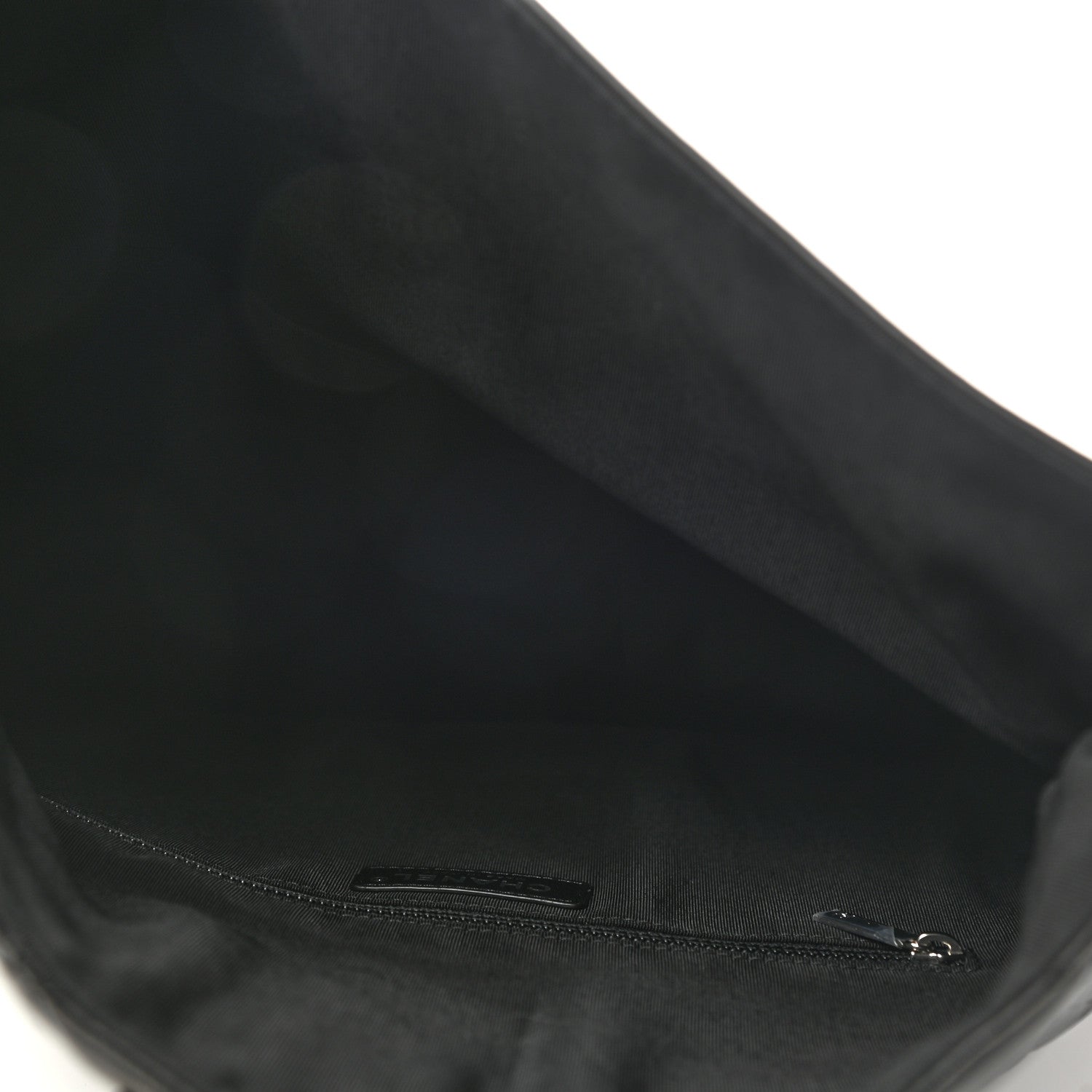 Chanel Lambskin Quilted Grip Clutch Black 5 of 8
