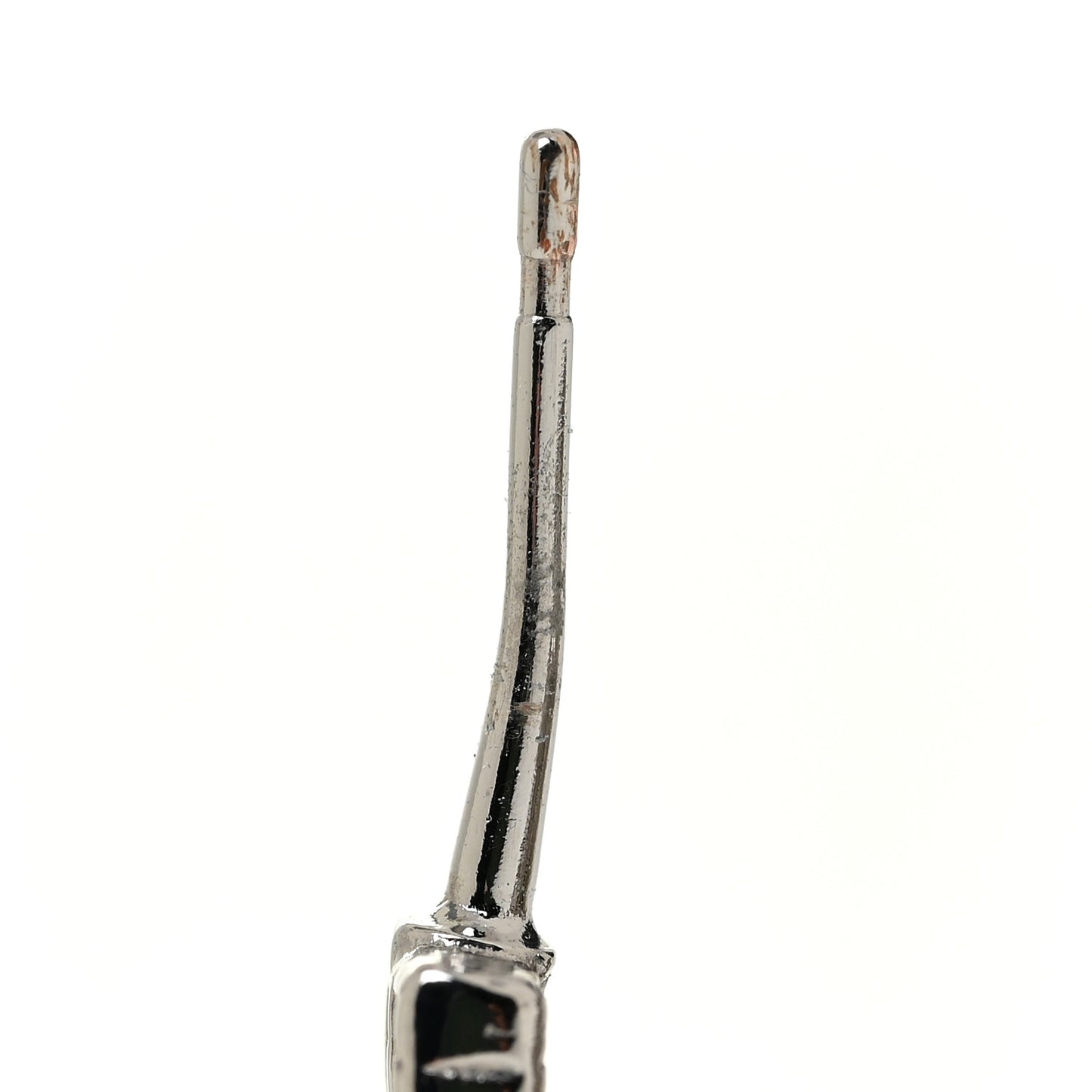 Crystal CC Drop Earrings Silver