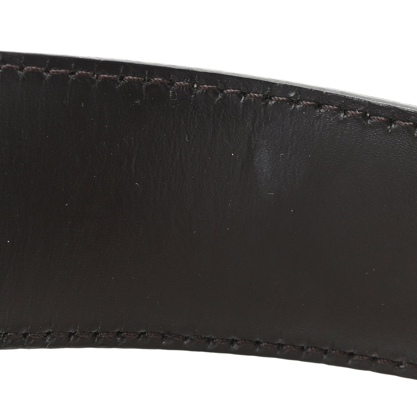 Guccissima Signature Interlocking G 37mm Belt  85 34 Mystic White