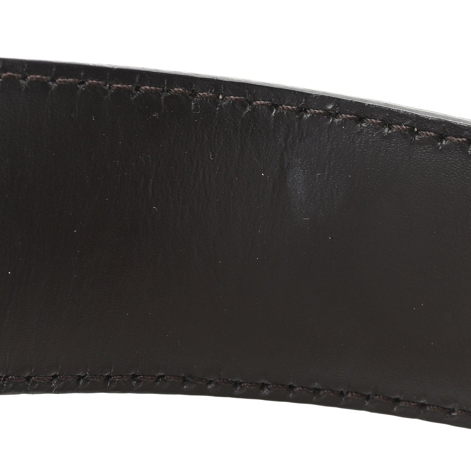 Gucci Guccissima Signature Interlocking G 37mm Belt  85 34 Mystic White 5 of 5
