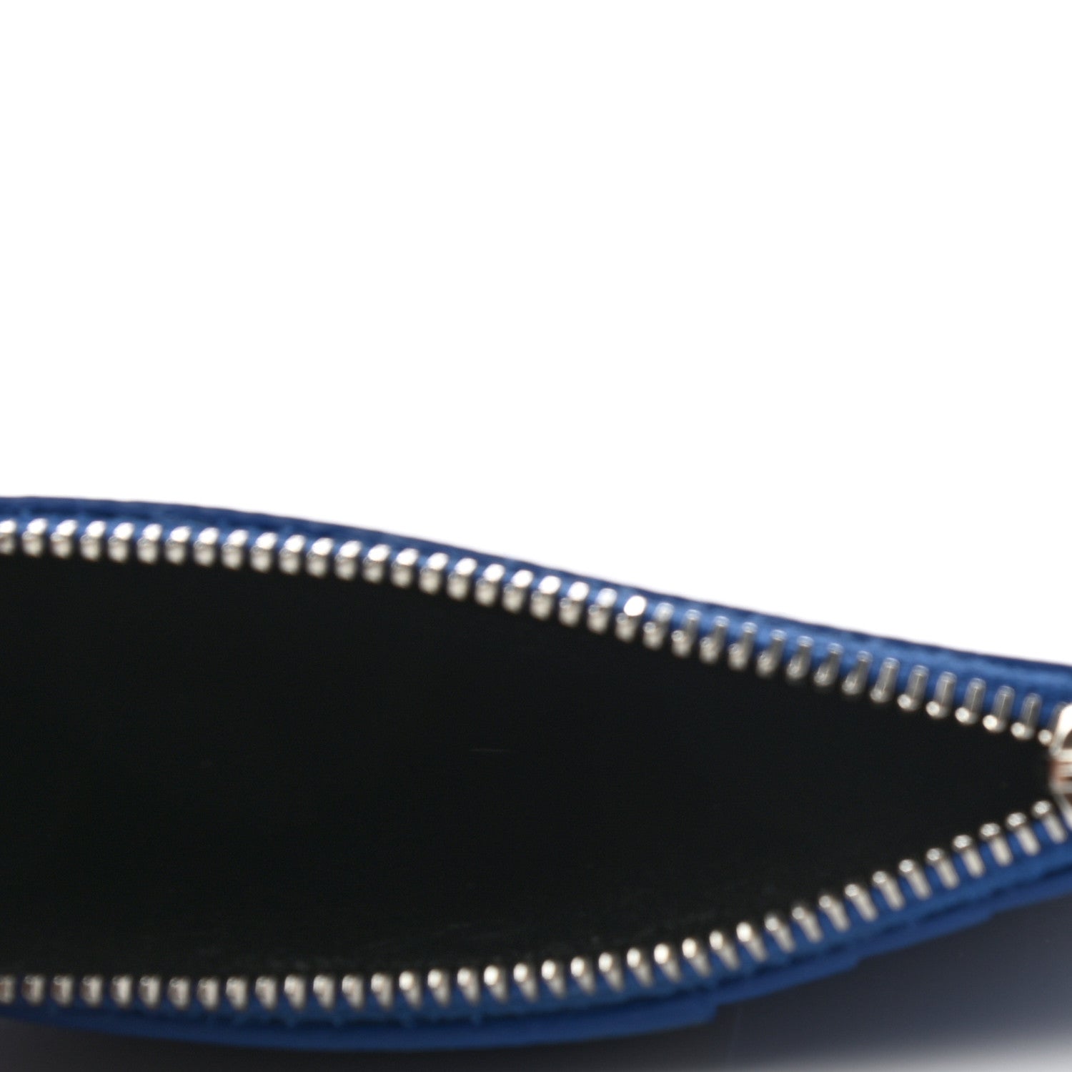 Saint Laurent Grained Calfskin 5 Fragments Zip Pouch Card Holder Deep Marjorelle 5 of 6
