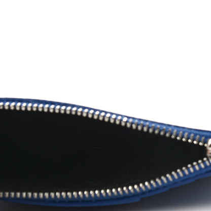 Saint Laurent Grained Calfskin 5 Fragments Zip Pouch Card Holder Deep Marjorelle 5 of 6