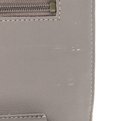 Chanel Striated Patent Quilted Wallet On Chain WOC Beige 9 of 12