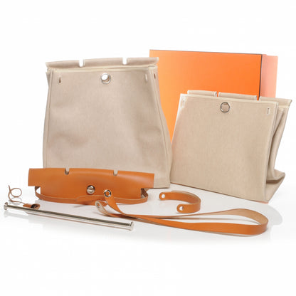 Hermes Toile HERBAG Natural 10 of 10