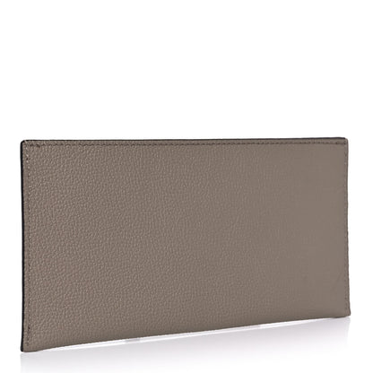 Louis Vuitton Calfskin Felicie Chain Wallet Card Holder Insert Tourterelle 3 of 6