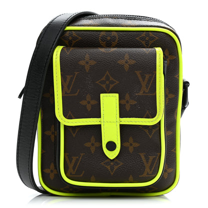 Louis Vuitton Monogram Macassar Christopher Wearable Wallet Fluorescent Yellow 1 of 7