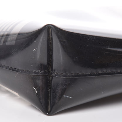 Chanel Vinyl Coco Window Pochette Black 9 of 14