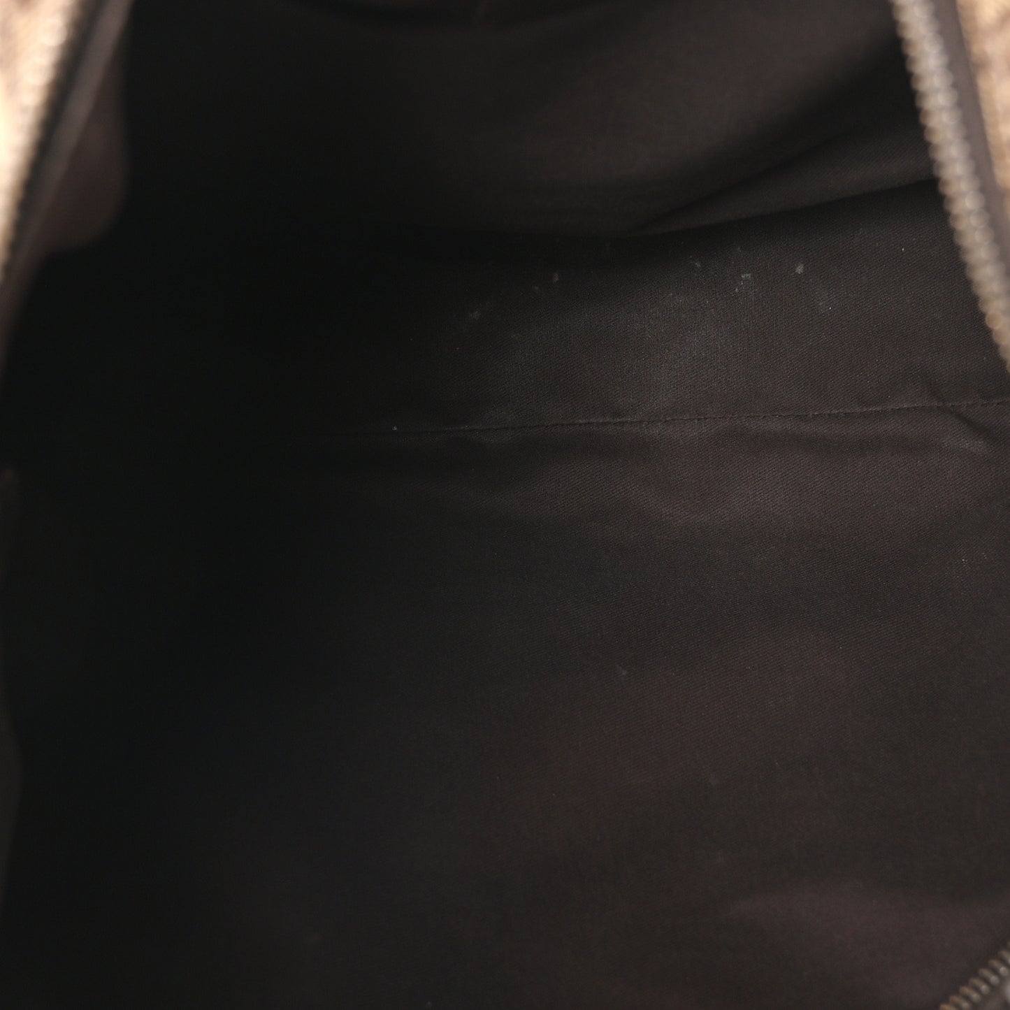 Monogram Medium Horsebit Chain Hobo Dark Brown