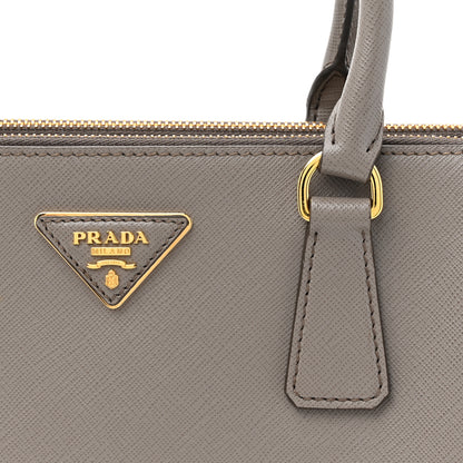 Prada Saffiano Medium Galleria Double Zip Tote  Argilla 8 of 18